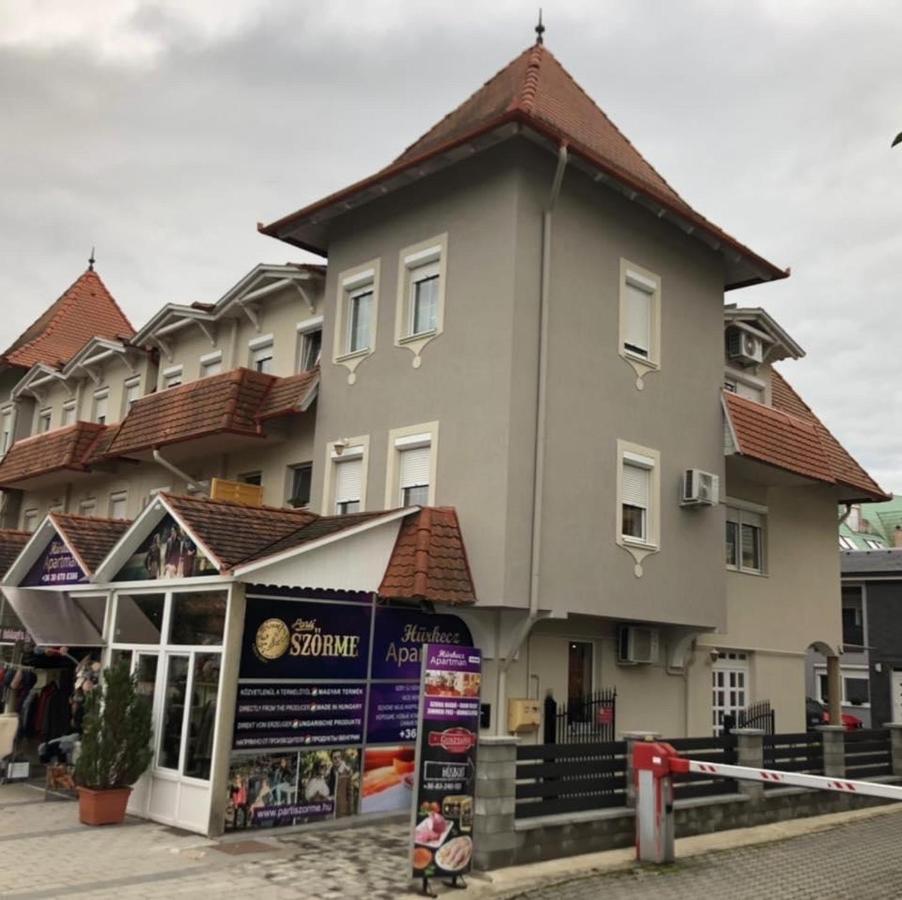 Hürkecz Apartmanház Heviz Exterior foto